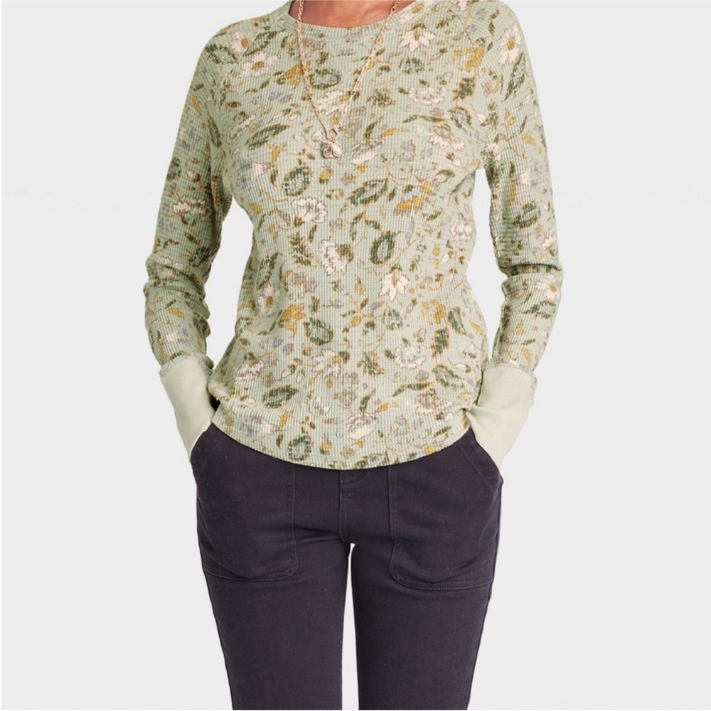 Knox Rose- Medium waffle knit long sleeve